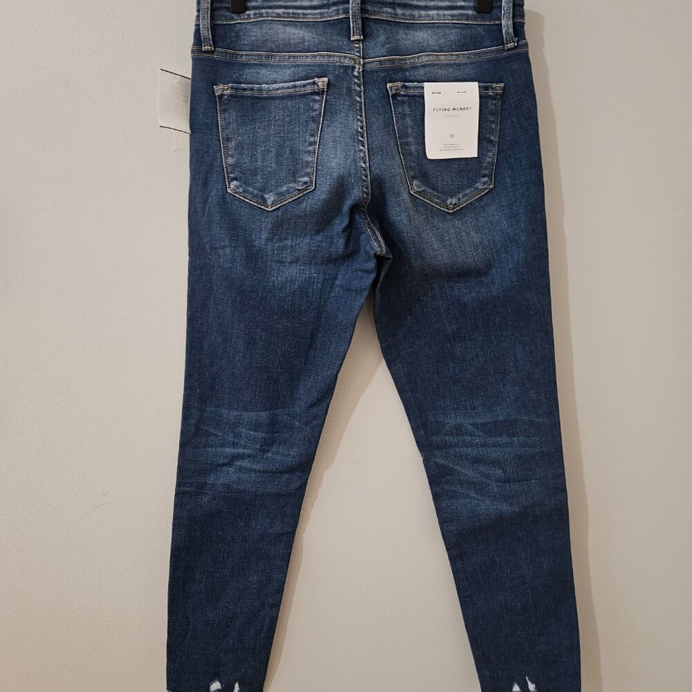 Women's Flying Monkey Black Label Skinny Jeans Size 29 - Picture 6 of 6